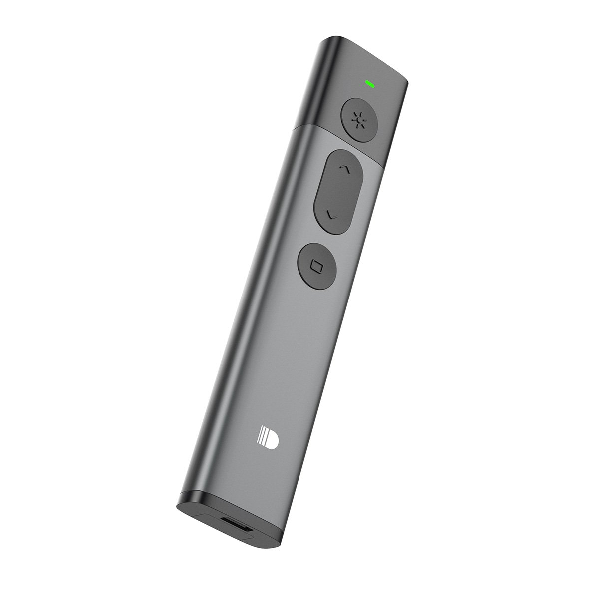 DSIT032---Doosl Brand Aluminum Alloy Wireless Presenter with Green Laser Pointer
