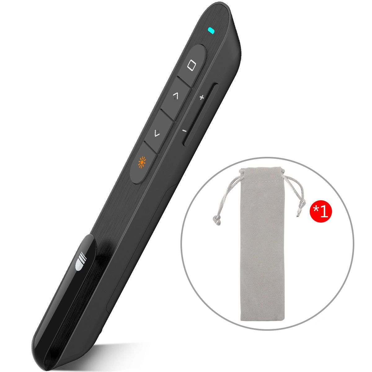 DSIT0011---Pen Shape Doosl Red Laser Non-chargeable Wireless Presenter Laser Pointer Pen with Dry Battery